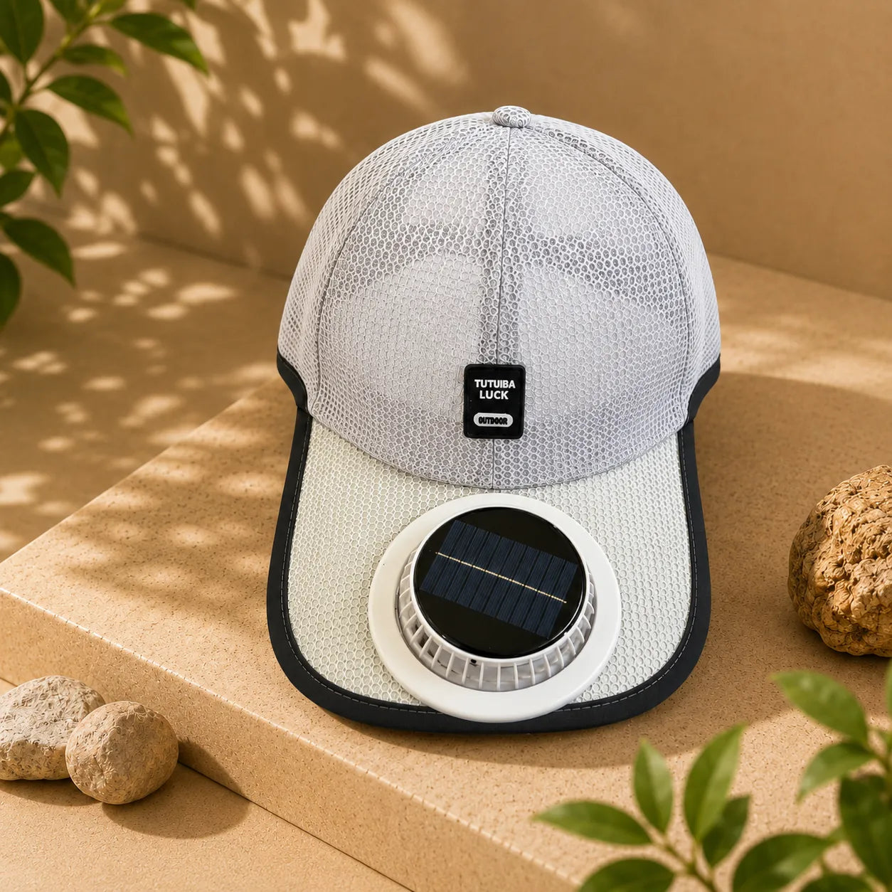 Solar Fan Cap™ 冷却ファン帽子